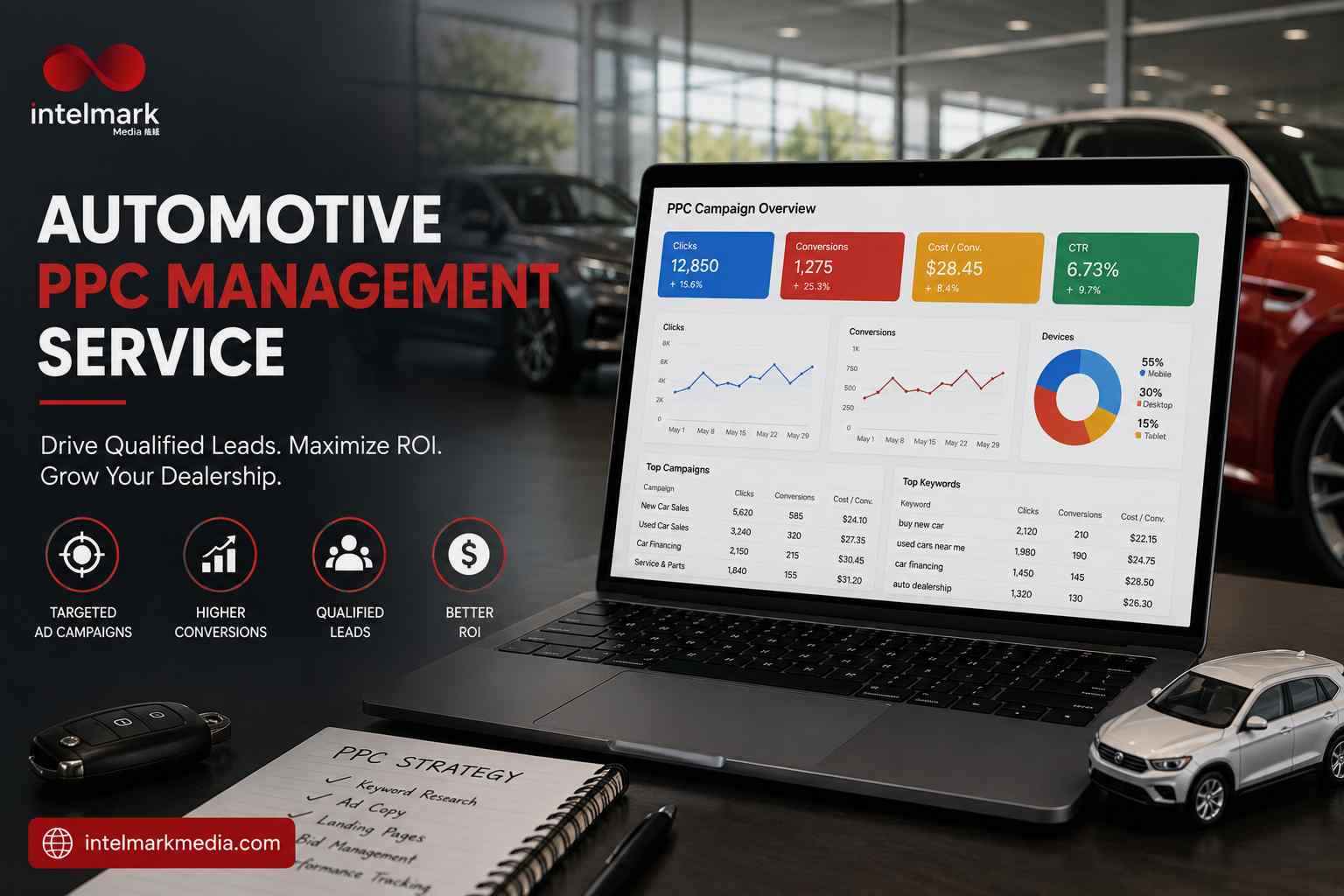 Expert Automotive PPC Management Service