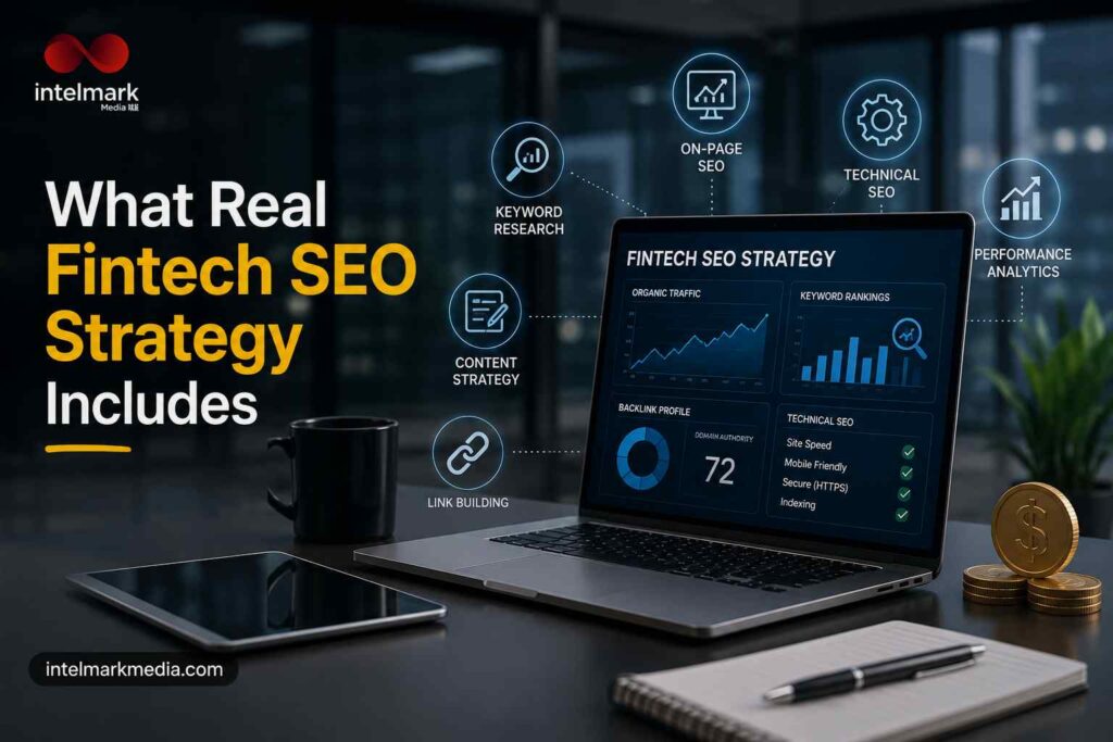 What Real Fintech SEO Strategy Includes